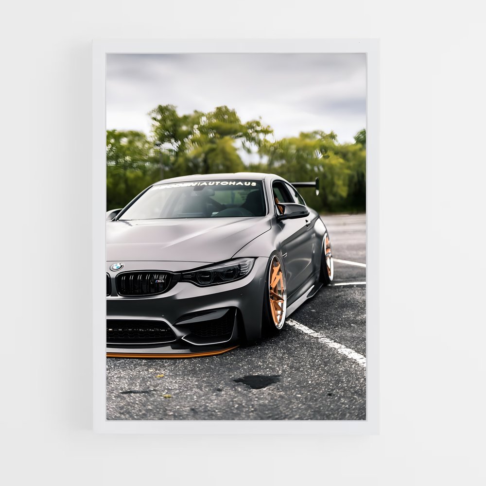 Poster M4 GTS Éclipse – affiche BMW (vue 3)